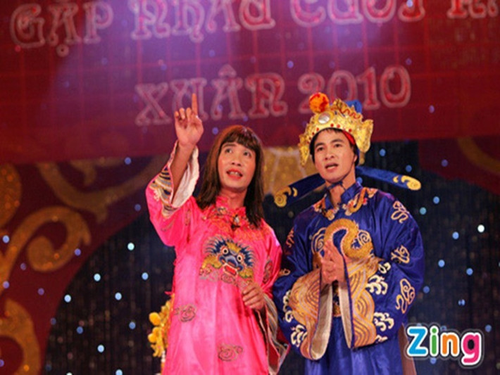 Xuân Bắc và Công Lý trở thành cặp bài trùng trong Táo Quân. Ảnh: Zing