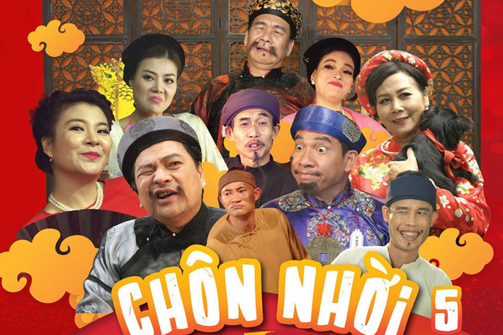 Hài Tết dân gian của đạo diễn Phạm Đông Hồng khi ra mắt được đông đảo khán giả đón nhận. Phải kể đến các tác phẩm như "Thầy rởm", "Người ngựa ngựa người", "Trẻ con không ăn thịt chó", "Kẻ cắp gặp bà già", "Chôn nhời"...Ảnh: FBNV