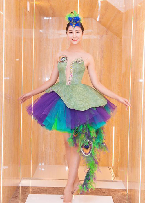 Tại cuộc thi Hoa hậu Đại dương 2017, Ngọc Bích lọt top 15 chung cuộc.