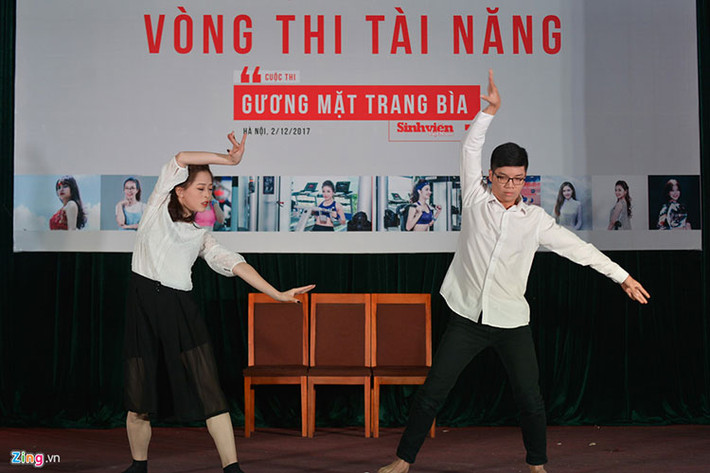 Nàng á hậu sinh năm 1998 hiện tham gia đội văn nghệ của trường Đại học Kinh tế Quốc dân. Ảnh: Zing