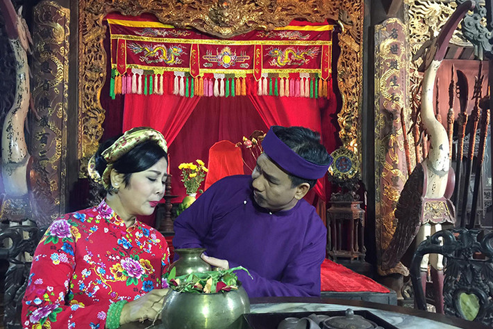 Trong khi đó, vai tân tri phủ do triều đình điều về trong hài Tết 2017 “Chôn nhời 4” sẽ do nghệ sĩ Đức Khuê đảm nhận. (Ảnh: Facebook đạo diễn Phạm Đông Hồng)