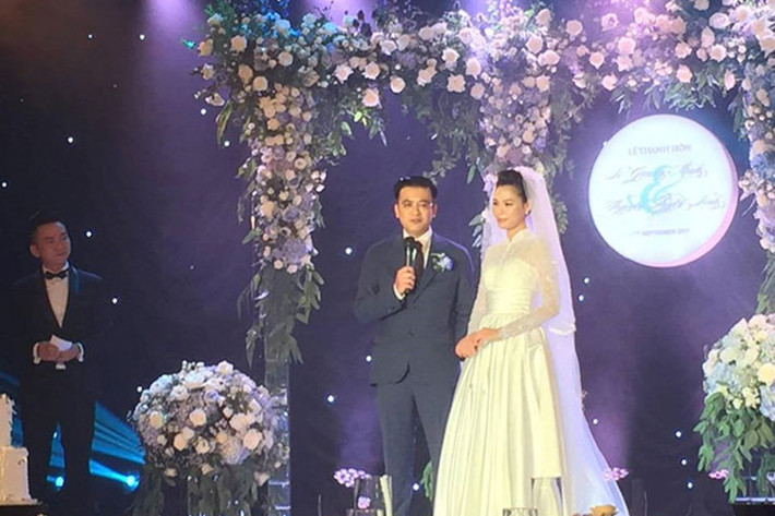 Quang Minh giữ kín thông tin, hình ảnh về đám cưới với Linh Lê và đến nay chưa từng tâm sự về nửa kia của mình. Ảnh: Zing