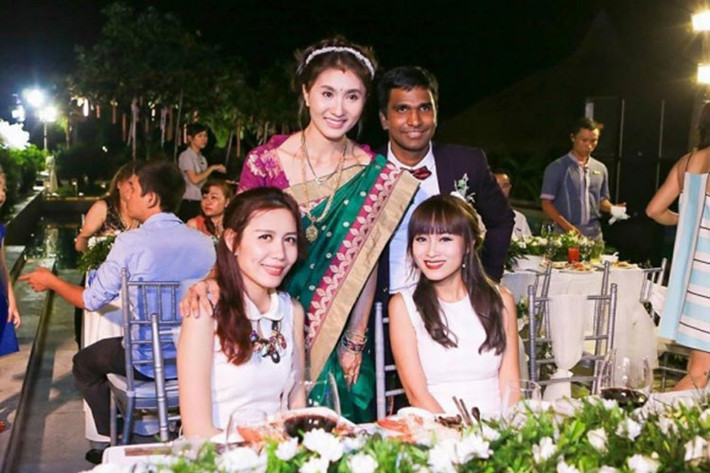 Đám cưới của Nguyệt Ánh chỉ có sự tham gia của người thân và bạn bè thân thiết. Sau khi lấy chồng, nữ diễn viên vẫn kín tiếng, hiếm khi nói về ông xã của cô. Ảnh: Ngoisao