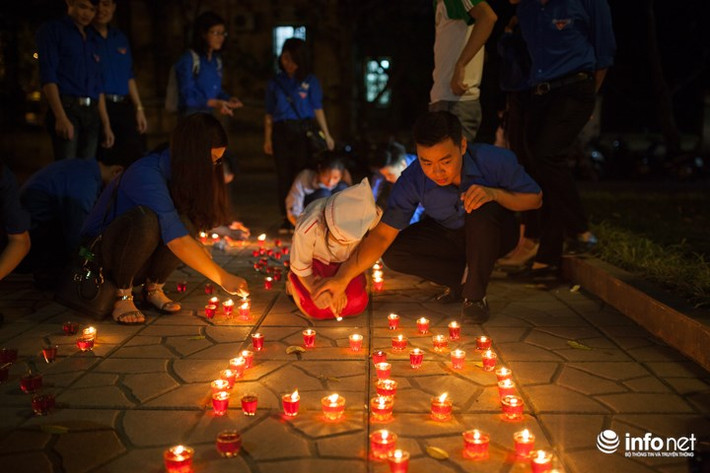 Anh Nguyễn Phúc Đại, Chủ nhiệm CLB Liên kết trẻ cho biết: "đây là một trong những hoạt động thường xuyên mà CLB tổ chức; năm nay kỷ niệm 70 năm ngày thương binh liệt sỹ chúng tôi tổ chức chuỗi các hoạt động tại các tỉnh thành. Tại Hà Nội tổ chức chương trình "Linh thiêng ngọn nến tri ân" tại số 30 Hoàng Diệu Hà Nội, thông qua hoạt động chúng tôi muốn truyền tải thông điệp tới cộng đồng xã hội rằng thế hệ trẻ mãi mãi đời đời biết ơn các anh hùng liệt sỹ cách mạng đã hy sinh máu xương vì độc lập tự do của dân tộc".