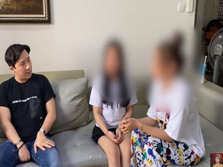 Khi tìm ra được người nói xấu mình, Trấn Thành cùng luật sư tới tận nhà của antifan để làm cho ra nhẽ. Ảnh chụp màn hình