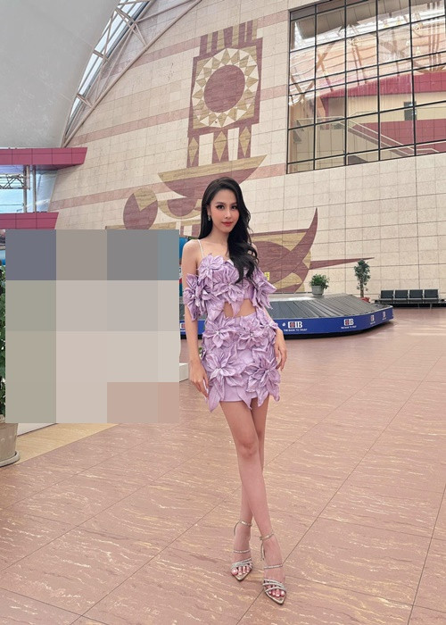 Người đẹp sinh năm 2003 được chuyên trang sắc đẹp Glamour Universe Official xếp thứ 7 trong bảng xếp hạng những thí sinh gây ấn tượng nhất trong ngày 2 ở cuộc thi.
