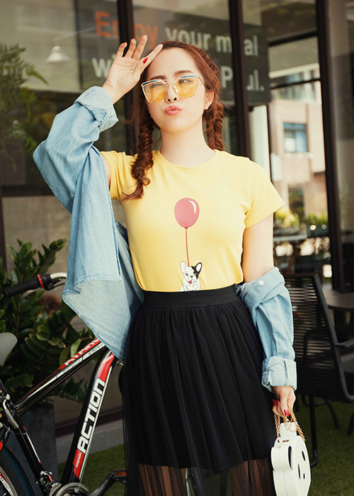 Hiện tại, Quỳnh Nga vẫn chưa nghĩ đến việc sinh con mà chỉ muốn tập trung cho công việc kinh doanh.