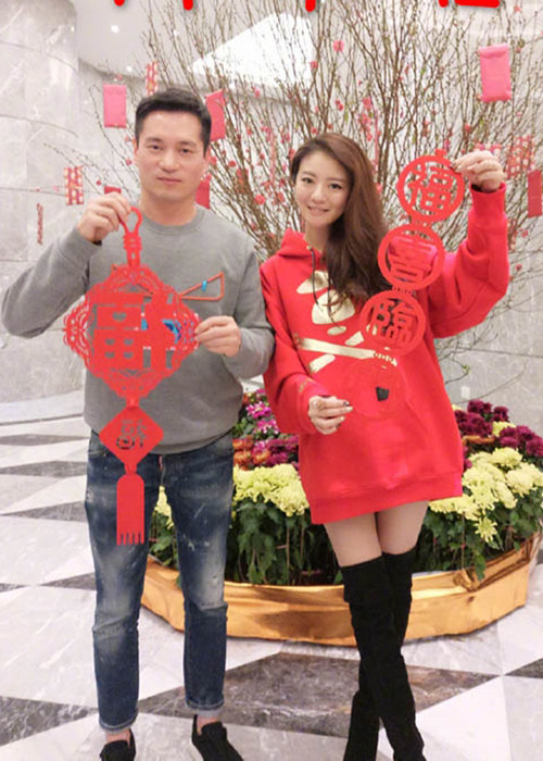 An Dĩ Hiên dành nhiều thời gian cho gia đình sau khi kết hôn. Ảnh: QQ