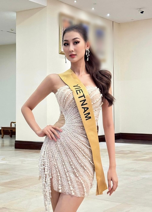 Võ Lê Quế Anh đang nỗ lực thể hiện bản thân ở cuộc thi Miss Grand International 2024 sau 2 tháng chuẩn bị. Ảnh: FB Quế Anh.