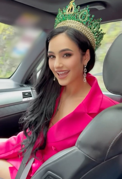 Mỹ nhân Costa Rica đang theo học ngành tâm lý học. Ảnh: Instagram Miss Grand Costa Rica.