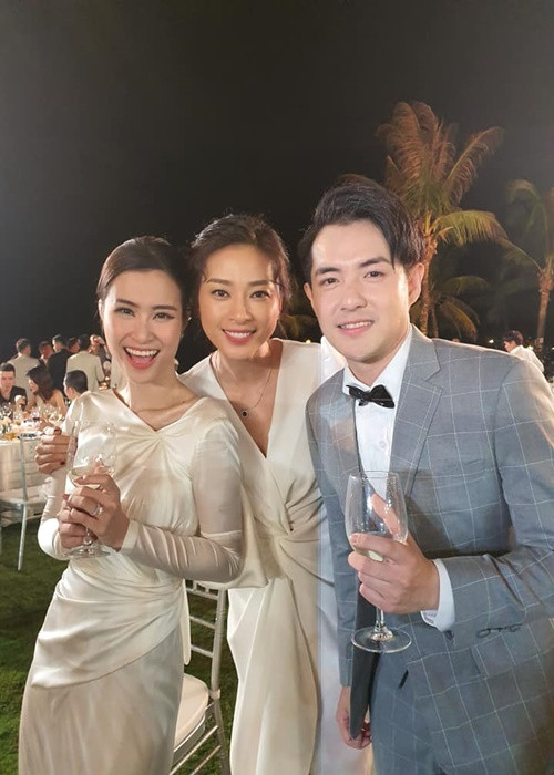 Năm 2019, trong đám cưới của Đông Nhi - Ông Cao Thắng, Ngô Thanh Vân tiết lộ, cô từng từ bỏ tìm hạnh phúc. Ảnh: FBNV