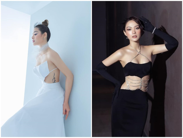 2 nữ ca sĩ, diễn viên Phương Trinh Jolie và Minh Hằng (phải) sắp lên xe hoa.
