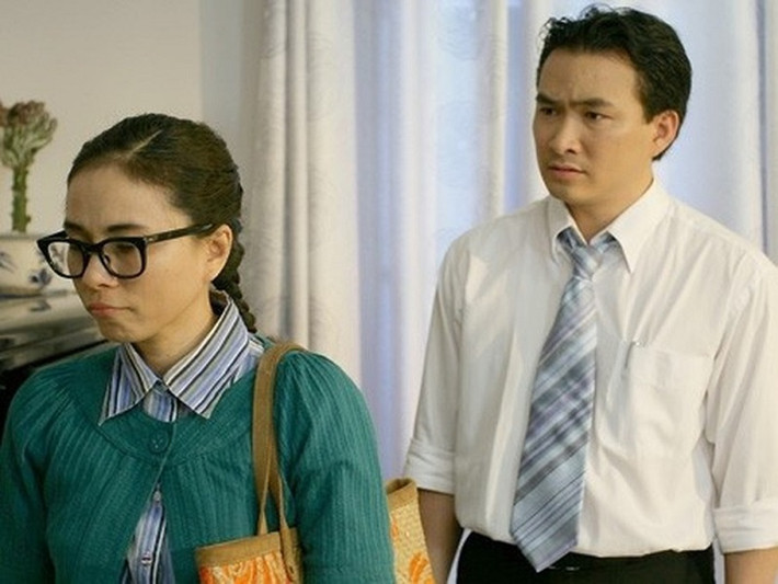 Giống Cát Tường, Ngọc Hiệp cũng từng đóng cặp với Chi Bảo. Từ khi tham gia bộ phim “Cô gái xấu xí” với Chi Bảo, cô chuyên tâm làm đạo diễn và giám đốc một hãng phim. Ảnh: Đẹp
