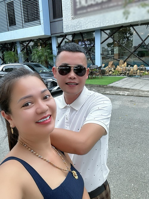 Hiệp Gà công khai bạn gái Thu Hà vào tháng 8/2024. Cả hai tìm hiểu hơn 1 năm trước khi chính thức hẹn hò. Ảnh: FB Thu Hà.
