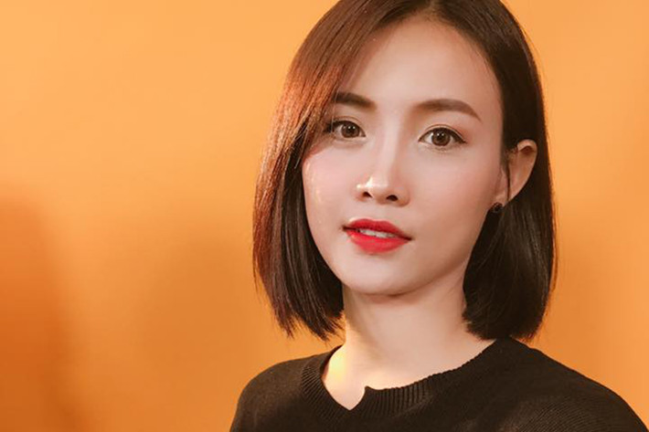 Trương Mỹ Nhân là cái tên không quá xa lạ với công chúng. Cô từng là gà cưng một thời của Vũ Khắc Tiệp. Ngoài chiều cao ấn tượng (1m78), Trương Mỹ Nhân được khen đẹp dịu dàng, thanh thoát. Tham gia The Face 2017, cô là học trò của siêu mẫu Lan Khuê. Ảnh: FBNV