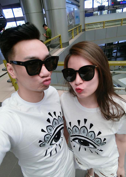 Được biết, Ngọc Hương chính thức trở thành bạn gái của Thành Trung sau 6 tháng nam MC kiên nhẫn theo đuổi cô. (Ảnh: Facebook nhân vật)