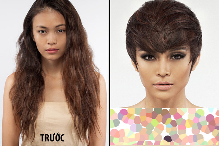 Tại cuộc thi Vietnam's Next Top Model 2013, Mâu Thủy để lộ nhiều khuyết điểm từ vóc dáng thô, thiếu cân đối cùng gu thời trang khá quê mùa.
