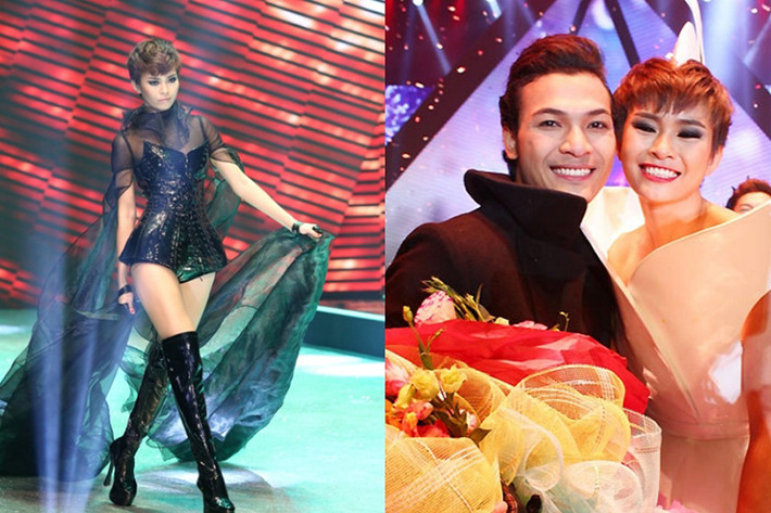Nhờ cuộc "lột xác", Mâu Thủy đăng quang ngôi vị quán quân Vietnam's Next Top Model 2013.
