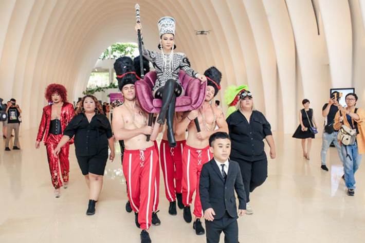 Mới đây, nữ ca sĩ Thu Minh đã có buổi ra mắt MV "I am diva". Ảnh: Thể thao văn hoá
