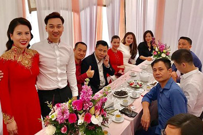 Sau đám hỏi, đám cưới của Thành Trung - Ngọc Hương sẽ diễn ra vào tháng 3 tới đây. Thời gian và địa điểm cụ thể vẫn được nam MC sinh năm 1983 giấu kín. (Ảnh: Vietnamnet)