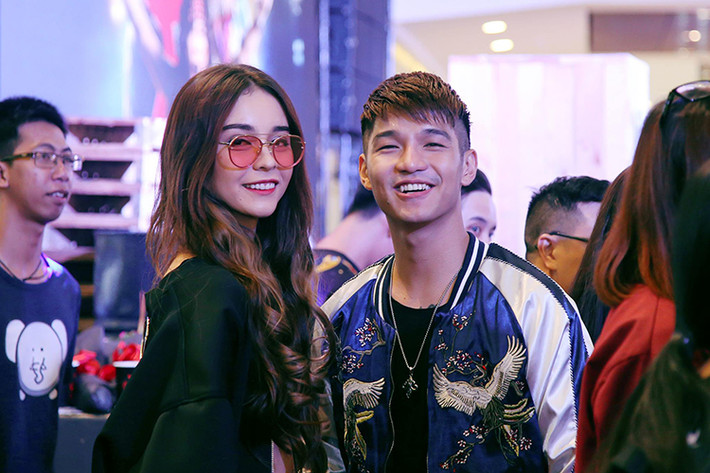 Mlee - bạn gái của Cường Seven: Sau khi chia tay hot girl Chi Pu, vũ công Cường Seven công khai hẹn hò Mlee vào năm 2015. (Ảnh: FBNV)