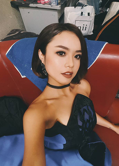 Sau nỗ lực giảm cân, bạn gái vũ công Quang Đăng ngày càng xinh đẹp, gợi cảm hơn. (Ảnh: FBNV)