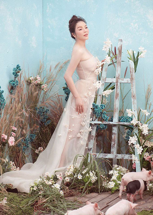 Lý Nhã Kỳ hẹn hò một chàng trai đã được gần 10 năm. Vốn kín tiếng nên người đẹp sinh năm 1982 chưa từng công khai danh tính và hình ảnh người yêu. Ảnh: Tiền Phong