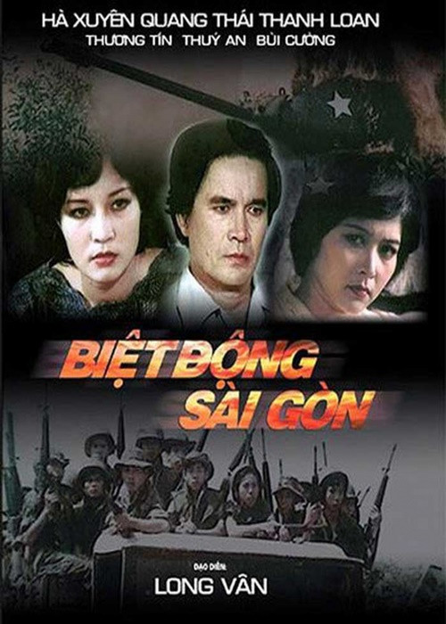 Phim Biệt động Sài Gòn đưa dàn diễn viên: Thanh Loan, Bùi Quang Thái, Hà Xuyên, Hai Nhất, Thương Tín thành sao. Ảnh: Công An Nhân Dân Online.