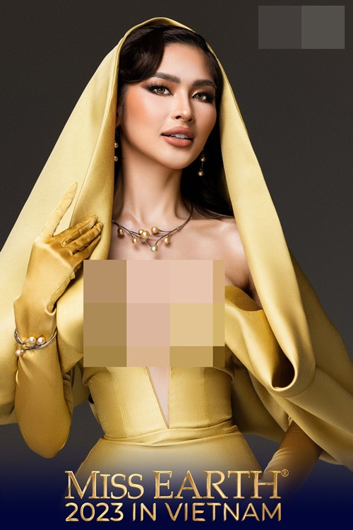 Yllana Marie Aduana - đại diện Philippines giành giải phụ Thí sinh mặc bikini đẹp nhất do khán giả bình chọn tại Hoa hậu Trái đất 2023. Nhiều người dự đoán Yllana sẽ làm nên chuyện trong chung kết.
