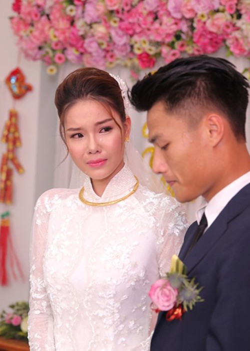 Sau bao sóng gió kể từ khi công khai yêu nhau, tình yêu của cặp đôi này đã có một cái kết tốt đẹp. (Ảnh: Tiền phong)