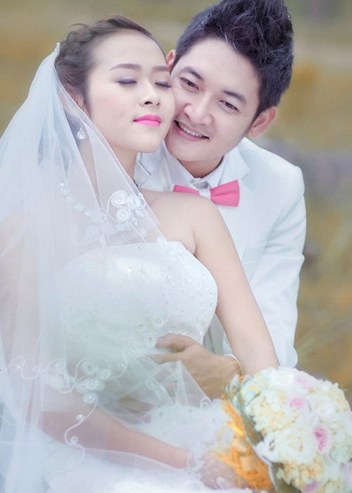 Trước Á hậu Tường San, không ít mỹ nhân Việt cũng kết hôn sớm. Diệp Bảo Ngọc là một trong số đó. Hot girl sinh năm 1993 kết hôn với diễn viên Thành Đạt ở tuổi 19. Ảnh: Zing