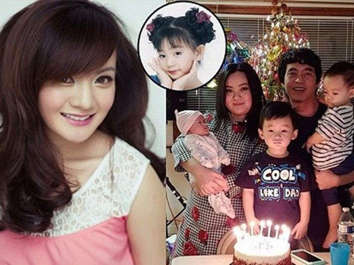 Xuân Mai kết hôn cuối năm 2014 khi mới 19 tuổi. Nữ ca sĩ nhí một thời hiện sống ở Mỹ bên chồng và ba con: 2 trai, 1 gái. Ảnh: Lao động