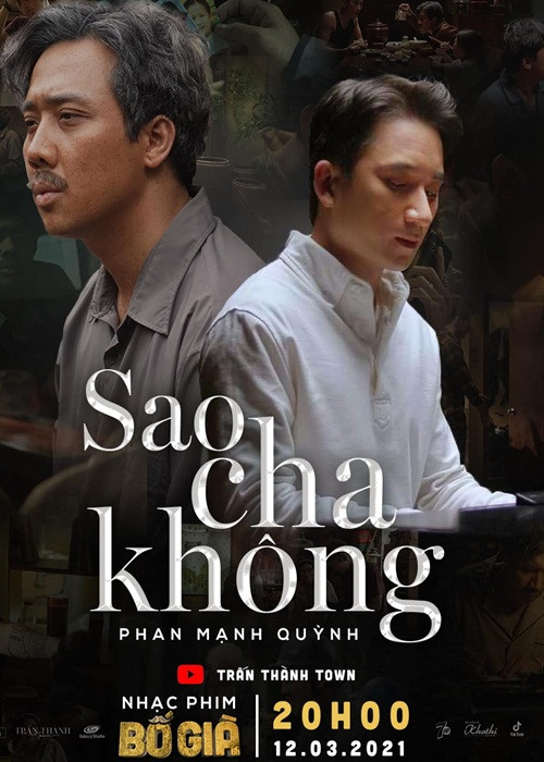 Phim "Bố già" gây bão phòng vé trong khi đó, MV "Sao cha không" - ca khúc chủ đề phim cũng hot không kém. Sau 6 ngày sau mắt, MV đạt hơn 8 triệu lượt xem trên Youtube, lọt top 2 trong các video thịnh hành.