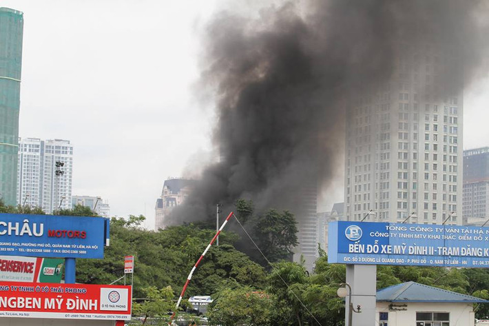 Ghi nhận ban đầu vụ cháy không gây thiệt hại về người.