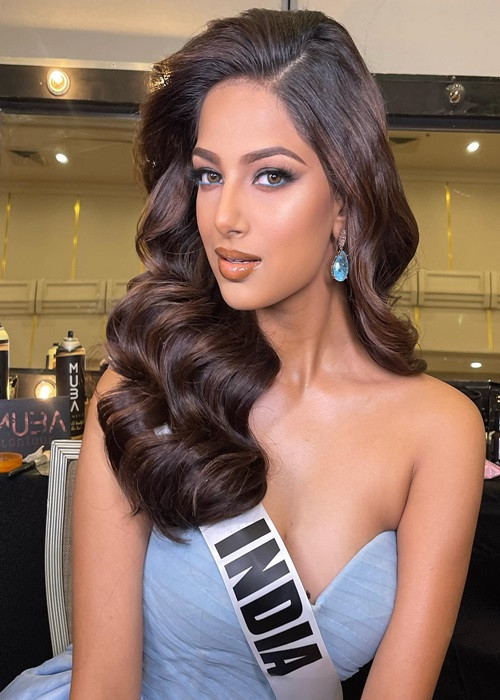 Ở cuộc thi Hoa hậu Hoàn vũ Thế giới 2021, Harnaaz được đánh giá cao ngay từ đầu. Ảnh: Miss Diva
