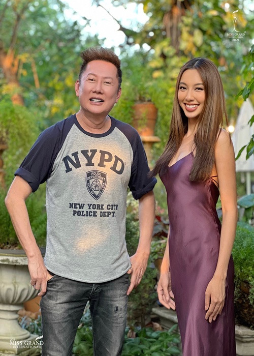 Mặc giản dị, Thùy Tiên vẫn nhận được nhiều lời khen ngợi về nhan sắc. Ảnh: Miss Grand International