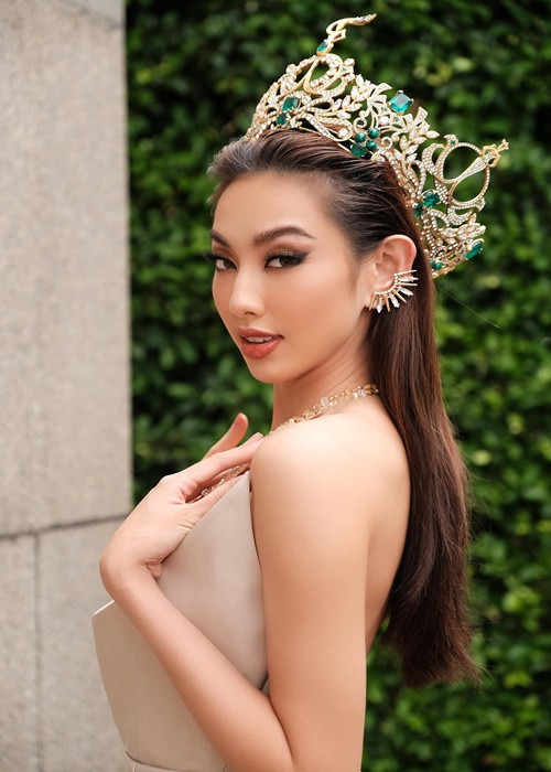 Nhan sắc của Thùy Tiên ngày càng rạng rỡ sau khi đăng quang. Ảnh: FB Thùy Tiên