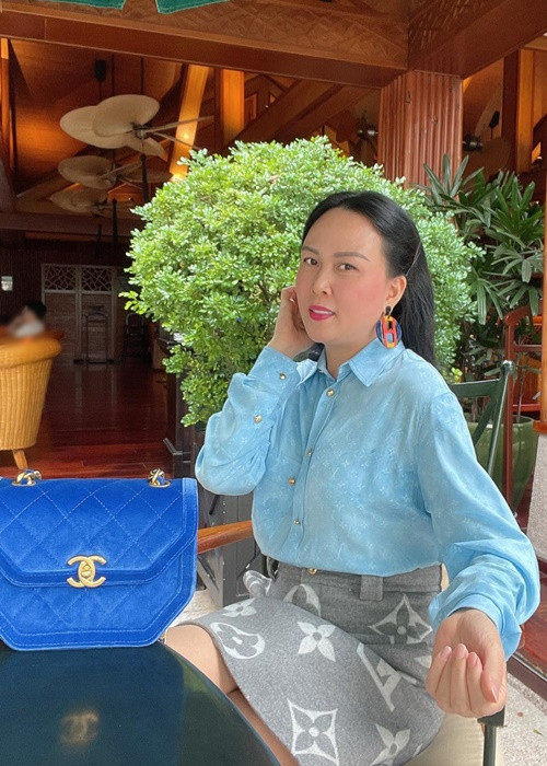 Phượng Chanel giữ mối quan hệ tốt đẹp với Quách Ngọc Ngoan hậu chia tay. Ảnh: FB Phượng Chanel