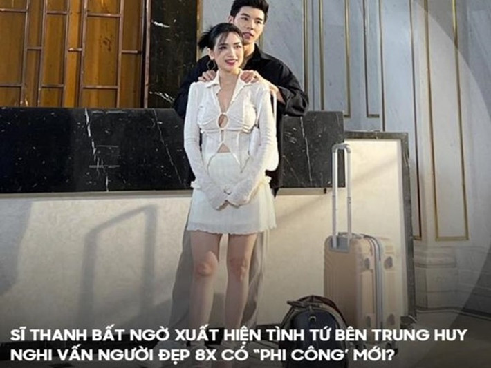 Năm 2022, Sĩ Thanh làm rõ tin đồn hẹn hò diễn viên Trung Huy. Nữ diễn viên cho biết, cả hai chỉ là đồng nghiệp và cùng tham gia một dự án phim truyền hình Giấc mộng đêm hè. Ảnh: Bảo Vệ Công Lý.