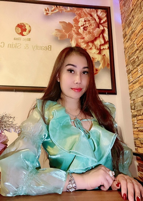 Trước khi bị bắt, doanh nhân Minh Phi là Tổng giám đốc Công ty TNHH thương mại và dịch vụ Mộc Hoa, chủ các cơ sở làm đẹp ở Đà Lạt, Đà Nẵng, Huế. Ảnh: Văn Hóa Và Phát Triển.