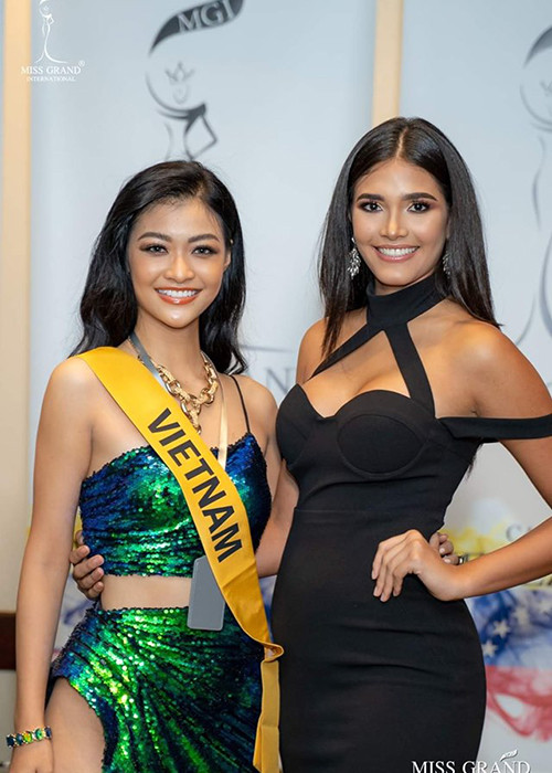 Đại diện Việt Nam tại Miss Grand International 2019 (Hoa hậu Hòa bình Quốc tế) - Á hậu Kiều Loan đang xuất hiện trong 21 bảng xếp hạng, trong đó, được dự đoán đứng top 1 trong 2 bảng và top 5 trong 4 bảng.