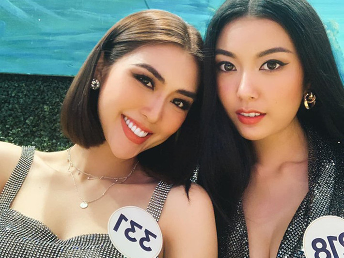 Á hậu Thúy Vân và Hoa hậu Tường Linh đều lọt top 60 cuộc thi Hoa hậu Hoàn vũ Việt Nam 2019.