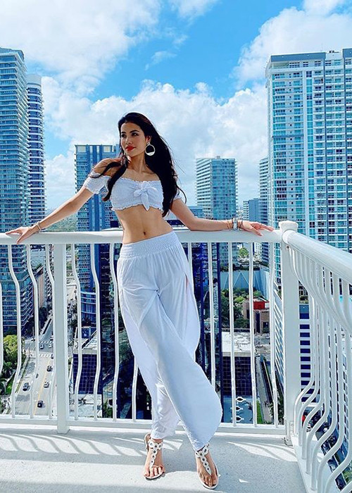 Đến nay, chân dài gốc Hải Phòng sống ở Mỹ được 2 năm.