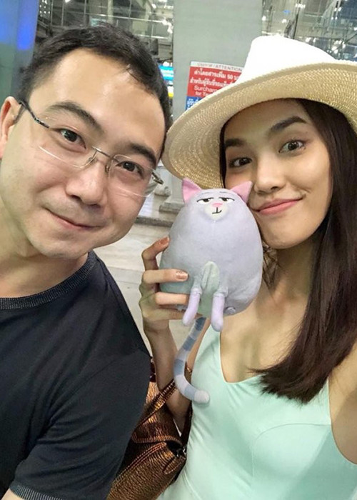 Không chỉ Lan Khuê mà doanh nhân Tuấn John cũng có tài nấu ăn.
