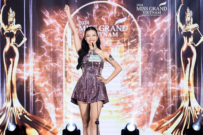 “Những người cố tình cắt ghép dựng bằng chứng giả, để cố tình hãm hại đến uy tín và danh dự, bất chấp pháp luật, sẽ nhận lấy những hậu quả thích đáng. Cơ quan chức năng sẽ dựa vào những thông tin lan truyền sai sự thật và cố tình sai sự thật, cho dù người đó là ai, cũng không thể nào thoát khỏi sự thượng tôn của pháp luật”, top 15 Miss Grand Vietnam 2024 bày tỏ.