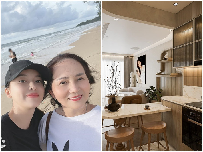 Theo Vietnamnet, căn nhà Cao Thái Hà tặng mẹ rộng 125m2, được thiết kế 2 tầng và có 3 phòng ngủ. Ảnh: FBNV