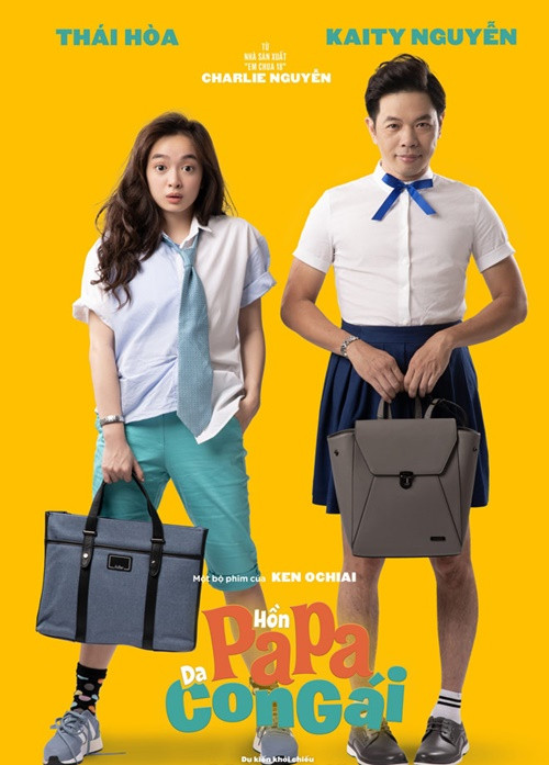 Nhà sản xuất phim Hồn papa, da con gái đổi poster sau ồn ào đạo nhái. Ảnh: Dân Việt.