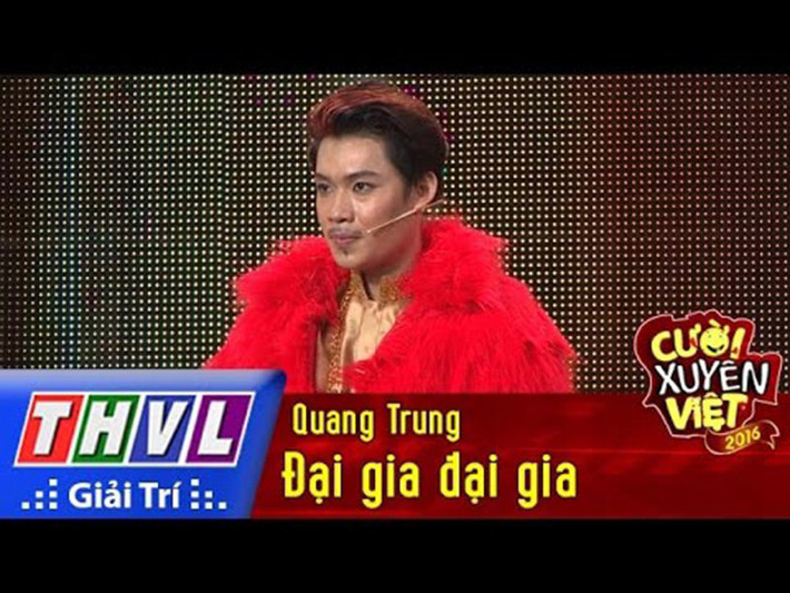 Quang Trung để lại dấu ấn đậm nét trong lòng khán giả khi tham gia chương trình “Cười xuyên Việt 2016”.