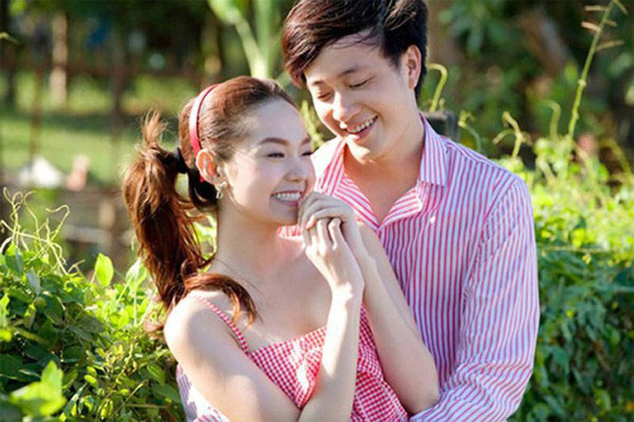 Minh Hằng có dịp hợp tác với Lương Mạnh Hải qua hai bộ phim “Ngôi nhà hạnh phúc” và “Vừa đi vừa khóc” của đạo diễn Vũ Ngọc Đãng. Sau 2 dự án này, cả hai trở nên thân thiết ngoài đời. Ảnh: Zing