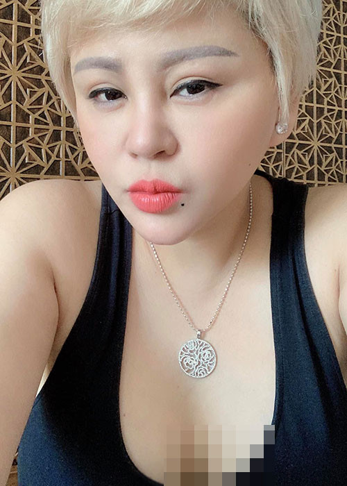 Nhan sắc hiện tại của Lê Giang ở tuổi 49.